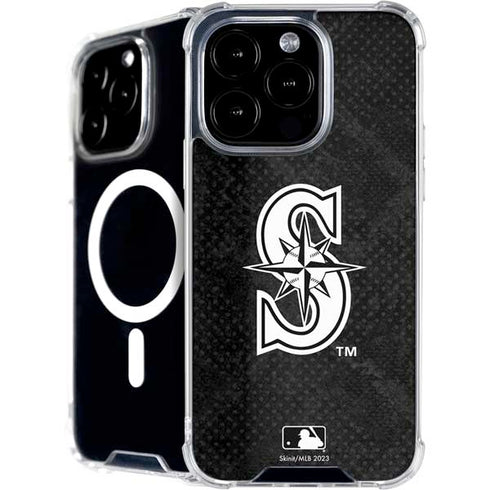 MLB Seattle Mariners Dark Wash iPhone 16 Pro MagSafe Case